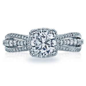 2641CUP65 Tacori Dantela 18 Karat Engagement Ring