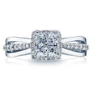 2641PR6 Tacori Dantela Platinum Engagement Ring