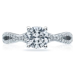 Tacori 18 Karat Simply Tacori Engagement Ring 3004