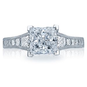 Tacori Platinum Crescent Engagement Ring HT2510PR12X