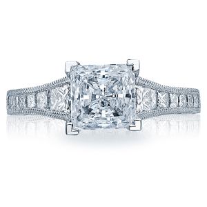 Tacori 18 Karat Crescent Engagement Ring HT2510PR12X