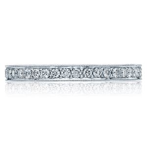 HT2522B Platinum Tacori Blooming Beauties Diamond Wedding Ring