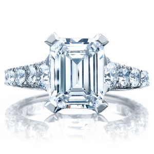 Tacori HT2623EC10X8 18 Karat RoyalT Engagement Ring