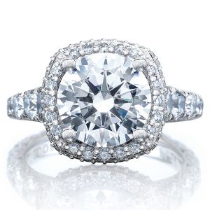 Tacori HT2624CU95 18 Karat RoyalT Engagement Ring