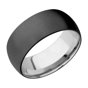 Lashbrook TISLEEVEZ9D Zirconium and Titanium Wedding Ring or Band