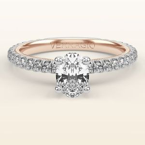 Verragio Tradition TR150OV4-2WR 14 Karat Diamond Engagement Ring