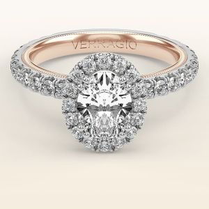 Verragio Tradition TR180HOV-2WR 14 Karat Diamond Engagement Ring