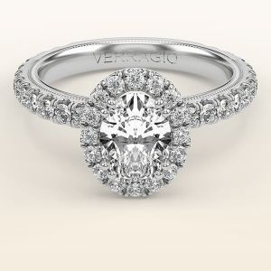 Verragio Tradition TR180HOV 14 Karat Diamond Engagement Ring