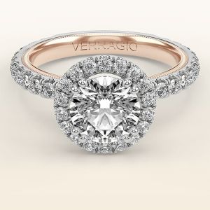 Verragio Tradition TR180HR-2WR 14 Karat Diamond Engagement Ring