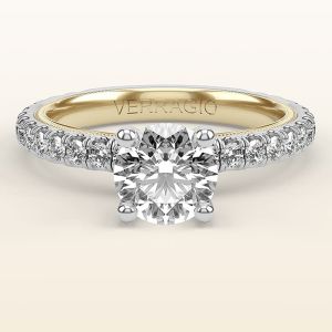 Verragio Tradition TR180R4-2WY 14 Karat Diamond Engagement Ring