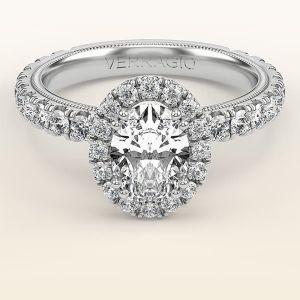 Verragio Tradition TR210HOV 14 Karat Diamond Engagement Ring
