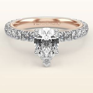 Verragio Tradition TR210PS4-2WR 14 Karat Diamond Engagement Ring