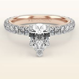 Verragio Tradition TR210PS4-2WR 14 Karat Diamond Engagement Ring