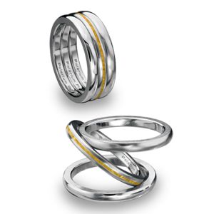 Kretchmer Polarium Inner Secrets Tri Band Ring