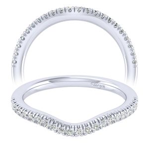 Taryn 14 Karat White Gold Perfect Match Wedding Band TW039CW44JJ