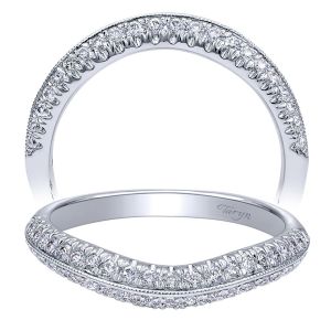 Taryn 14 Karat Yellow Gold Curved Wedding Band TW8189Y44JJ