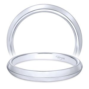 Taryn 14 Karat White Gold Straight Wedding Band TW10208W4JJJ
