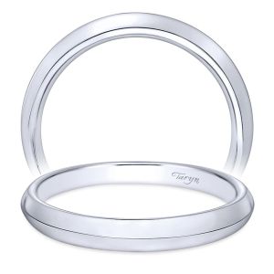 Taryn 14 Karat White Gold Straight Wedding Band TW10208W4JJJ