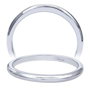 Taryn 14 Karat White Gold Straight Wedding Band TW10772W4JJJ