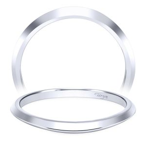 Taryn 14 Karat White Gold Straight Wedding Band TW11832R3W4JJJ