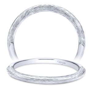 Taryn 14 Karat White Gold Straight Wedding Band TW11833R3W4JJJ