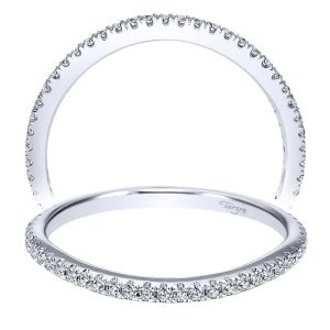 Taryn 14 Karat White Gold Matching Curved Wedding Band TW11869S0W44JJ