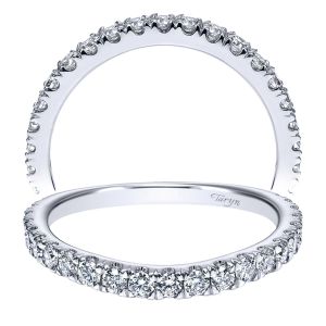 Taryn 18 Karat White Gold Curved Wedding Band TW11981R6W83JJ