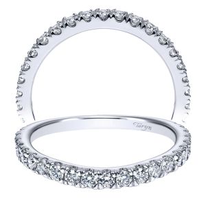 Taryn 18 Karat White Gold Curved Wedding Band TW11981R6W83JJ