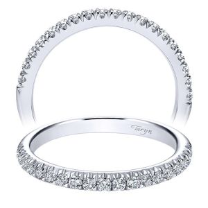 Taryn 14 Karat White Gold Matching Straight Wedding Band TW12781W44JJ