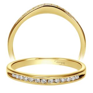 Taryn 14 Karat Yellow Gold Straight Wedding Band TW2150Y44JJ