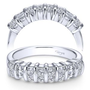 Taryn 14 Karat White Gold Matching Straight Wedding Band TW2757W44JJ