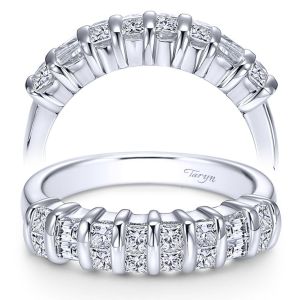 Taryn 14 Karat White Gold Matching Straight Wedding Band TW2757W44JJ