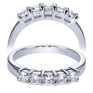 Taryn 14 Karat White Gold Matching Straight Wedding Band TW3713W44JJ