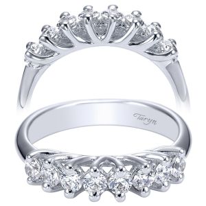 Taryn 14 Karat White Gold Matching Straight Wedding Band TW3956W44JJ