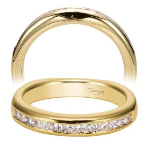 Taryn 14 Karat Yellow Gold Straight Wedding Band TW3965Y44JJ