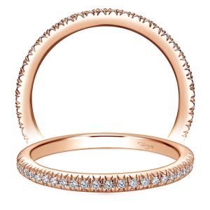 Taryn 14 Karat Rose Gold Straight Wedding Band TW4181K44JJ