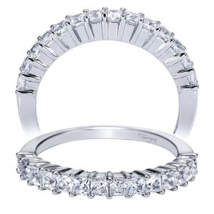 Taryn 14 Karat White Gold Straight Wedding Band TW4235W44JJ