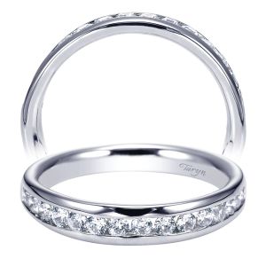 Taryn 14 Karat White Gold Straight Matching Wedding Band TW4282W44JJ