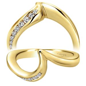 Taryn 14 Karat Yellow Gold Curved Wedding Band TW4309Y44JJ
