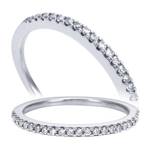 Taryn 14 Karat White Gold Matching Straight Wedding Band TW5345W44JJ