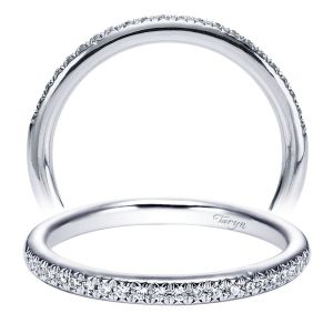 Taryn 14 Karat White Gold Matching Straight Wedding Band TW5351W44JJ