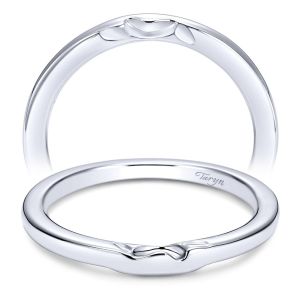 Taryn 14 Karat White Gold Straight Wedding Band TW5913W4JJJ