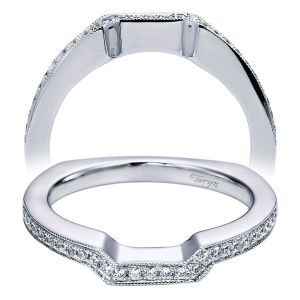 Taryn 14 Karat White Gold Curved Wedding Band TW6229W44JJ