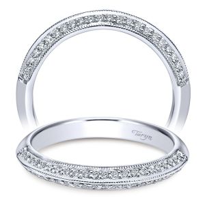 Taryn 14 Karat White Gold Straight Matching Wedding Band TW6525W44JJ