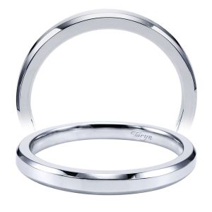 Taryn 14 Karat White Gold Straight Wedding Band TW6574W4JJJ