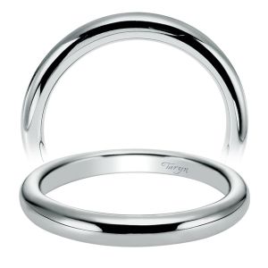 Taryn 14 Karat White Gold Straight Wedding Band TW6606W4JJJ