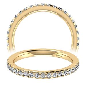 Taryn 14 Karat Yellow Gold Straight Wedding Band TW6685Y44JJ