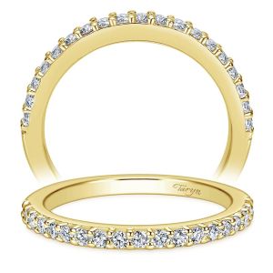 Taryn 14 Karat Straight Wedding Band TW6873Y44JJ