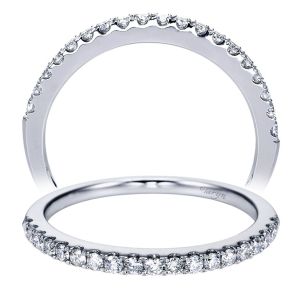 Taryn 14 Karat White Gold Straight Matching Wedding Band TW6977W44JJ