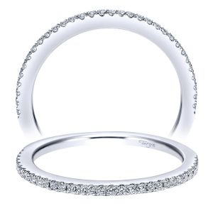 Taryn 14 Karat White Gold Matching Straight Wedding Band TW6986W44JJ